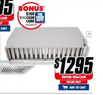 The Good Guys Emilia - 85cm Integrated Rangehood - EMHUSH85U offer