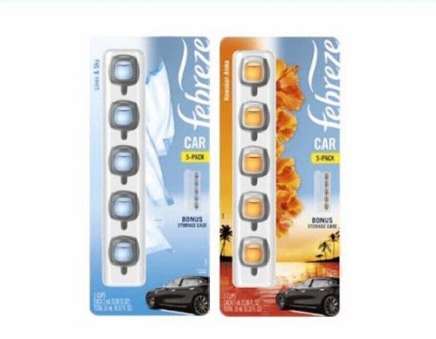 Febreze Mini Car Air Freshener 5 Pack offer at Costco