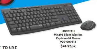 The Good Guys Logitech MK295 Silent Wireless Keyboard & Mouse offer