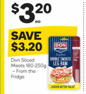 Woolworths Don Sliced Meats 180-250g offer