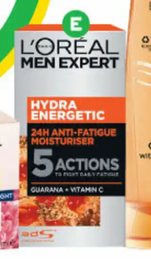 Woolworths L'Oreal Men Expert Hydra Energetic 24 Hour Moisture 50ml offer