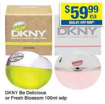 My Chemist Dkny be delicious or fresh blossom 100ml edp offer