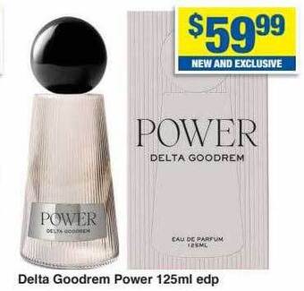 My Chemist Delta goodrem power 125ml edp offer