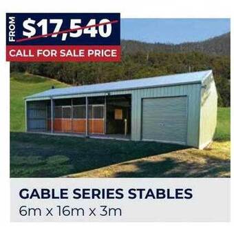 Gable series stables