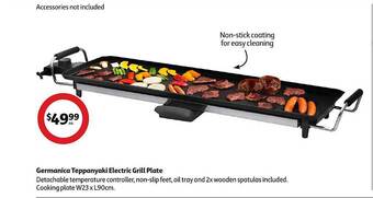 Coles Germanica teppanyaki electric grill plate offer