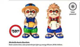 Coles Mirabella aussie meerkats offer