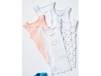 ALDI Baby Organic Cotton Singlets 5pk offer