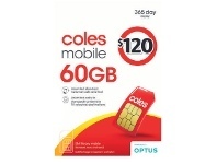 Coles Coles Mobile $120 SIM offer