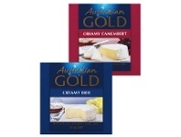 Foodworks Australian Gold Brie or Camembert Cheese 115g offer