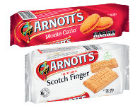 Coles Arnott’s Creams, Scotch Finger, Choc Ripple or Hundreds & Thousands Biscuits 200g-250g offer