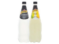 Coles Schweppes Mixers, Mineral Waters or Soft Drinks 1.1 Litre offer