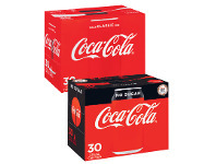 Coles Coca-Cola Soft Drink 30x375ml offer