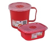 Décor Microsafe Soup Mug or Oblong Container 375ml