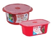 Foodworks Décor Microsafe Container Round 1.5L or Oval 1.6L with Rack offer