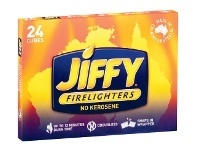 Coles Jiffy Firelighters 24 Pack offer