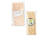 Coles Timber Knives or Forks 20 Pack