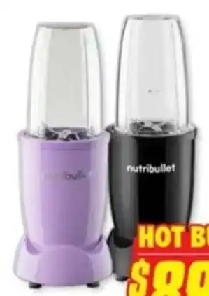 The Good Guys Nutribullet 600 series- gloss periwinkle or gloss black offer