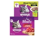 Foodworks Whiskas Cat Food 12 Pack x 85g offer