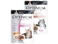 Foodworks Optimum Wet Cat Food Pouches 85g offer