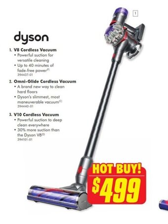 The Good Guys dyson V8 Cordless Vacuum offer