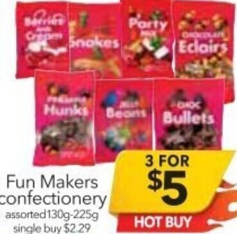 Cheap as Chips Fun Makers Confectionery offer