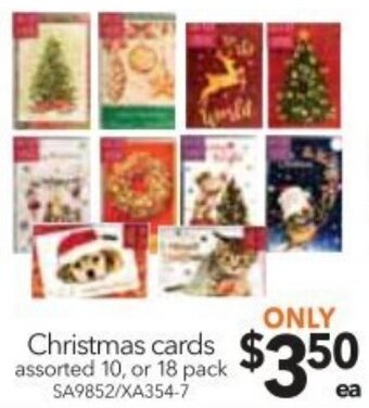 Cheap as Chips Christmas Cards offer