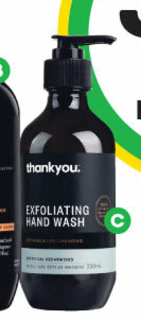 Woolworths Thankyou Exfoliating Hand Wash 250mL offer