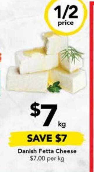 Drakes Danish fetta cheese offer