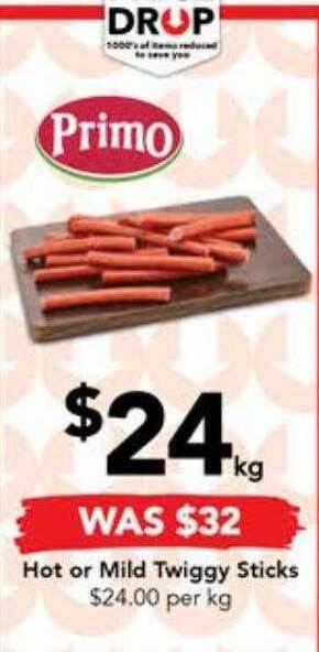Drakes Hot or mild twiggy sticks offer