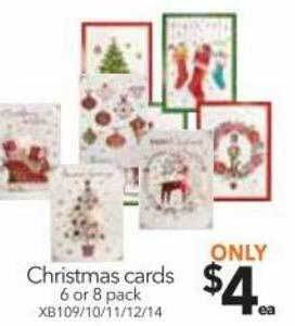 Cheap as Chips Christmas cards offer