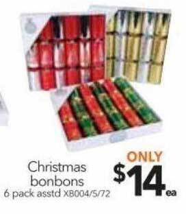 Cheap as Chips Christmas bonbons offer