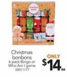 Cheap as Chips Christmas bonbons offer