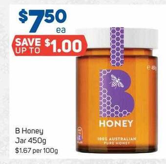 Foodland B honey jar offer