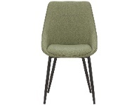 LivingStyles Bellagio Commercial Grade Fabric Dining Chair, Green offer