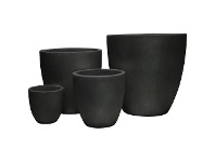 LivingStyles Hayley 4 Piece Cement Pot Set offer