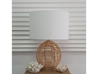 LivingStyles Bridgehampton Rattan Table Lamp offer
