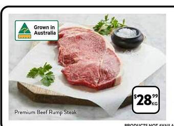 Foodworks Premium beef rump steak offer