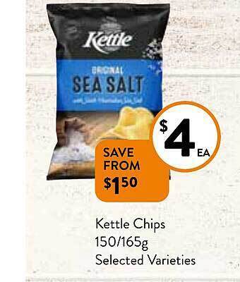 Foodworks Kettle chips offer