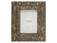 LivingStyles Banerjee Carved Mango Wood Photo Frame, 5x7" offer