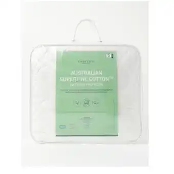 Myer Heritage australian superfine cotton mattress protector offer