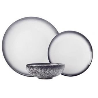 Myer Maxwell & williams 12pc caviar granite dinner set 4-person setting offer