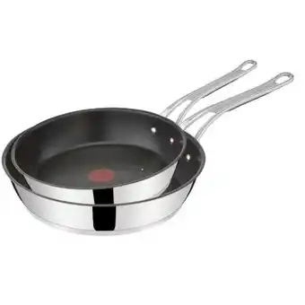 Myer Jamie oliver by tefal stainless steel frypan twin pack 24 and 28cm offer