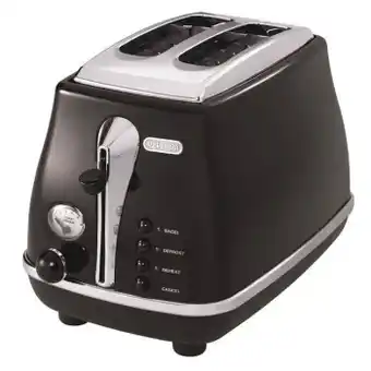 Myer Delonghi icona 2 slice toaster offer