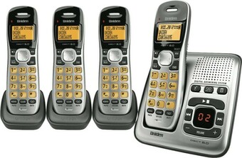 The Good Guys Uniden Cordless Phone Quad Pack offer