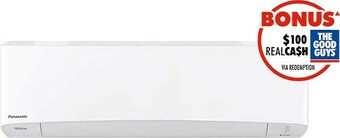 The Good Guys Panasonic C3.5kW H4.3kW Reverse Cycle Split System & Air Purifier offer