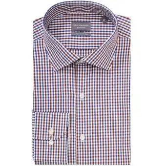 Myer Van heusen business shirt - navy/brown offer