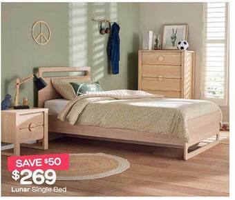 Fantastic Furniture Lunar single bed offer