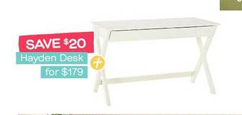 Fantastic Furniture Hayden desk offer