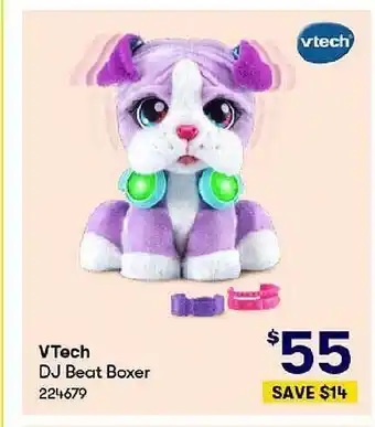 BIG W Vtech dj beat boxer offer