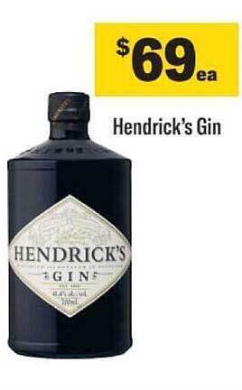 Hendrick's gin